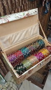 Jelly Stone Glass Bangles Combo Box Wholesale Market In Surat